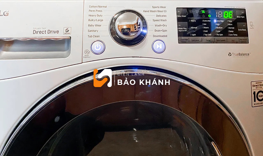 Máy giặt LG báo lỗi OE là gì? Nguyên nhân và cách sửa thế nào?